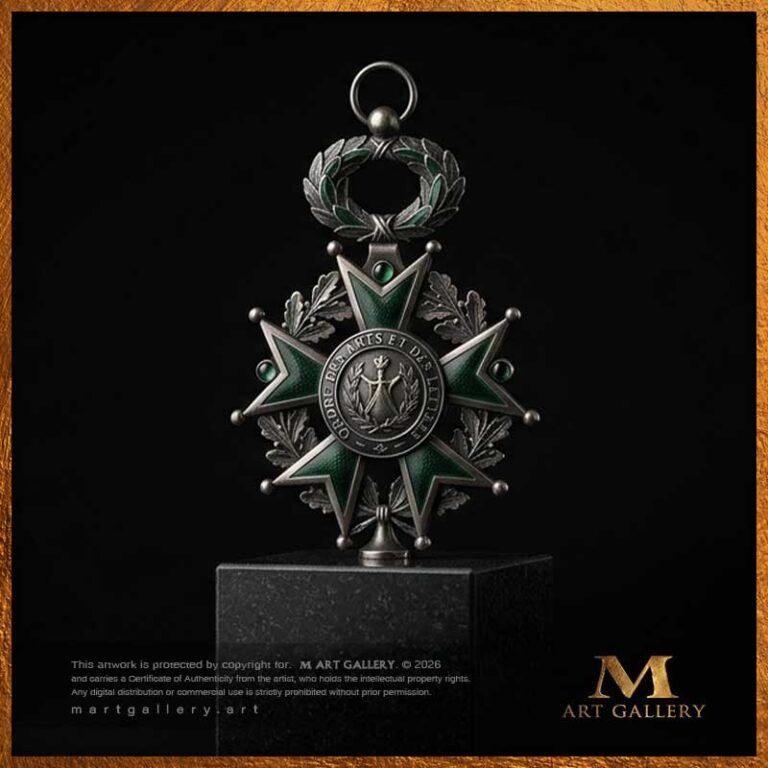 The Knight of the Order of Arts and Letters – Ministry of Culture, France