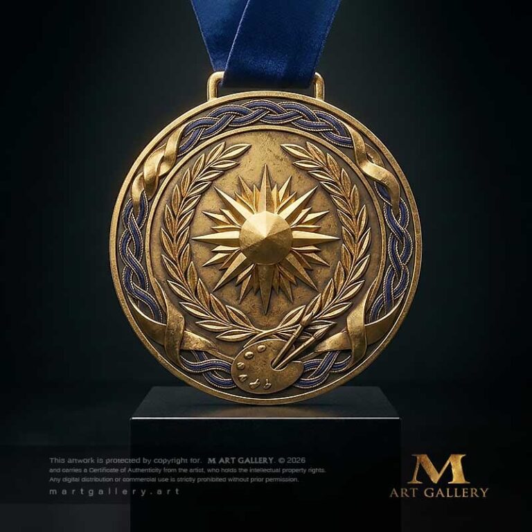 National Medal of Cultural Merit in Applied Arts – Bestowed by the Palestinian Ministry of Culture in recognition of her profound role in globalizing Eastern heritage iconography through a contemporary global lexicon.