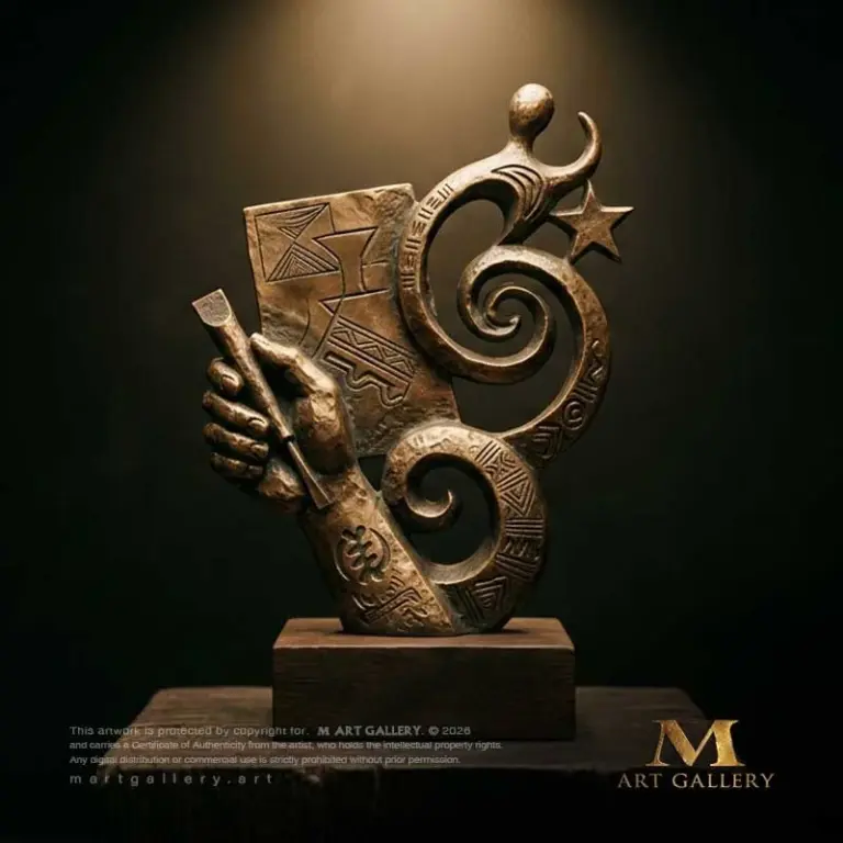 The Grand Prestigious Prize for Graphic Relief Engraving – Biennale of Contemporary African Art.