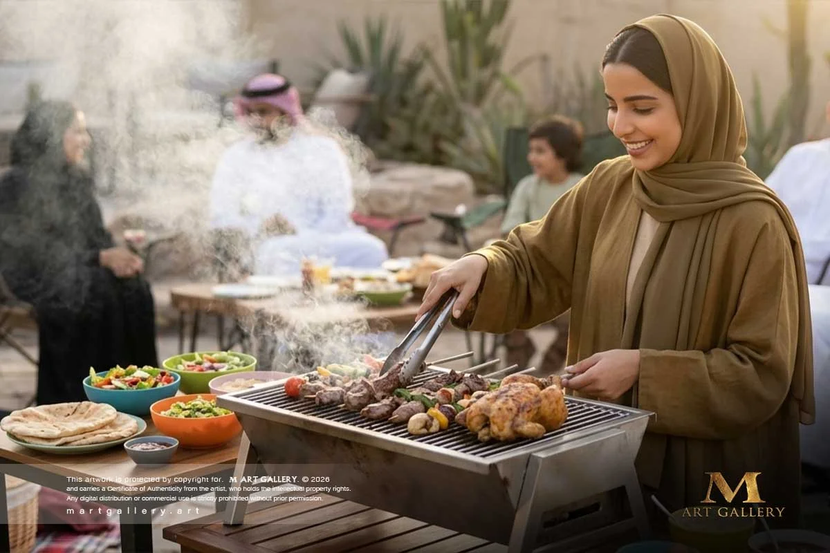 Warm moments bringing the family together around a table of intimacy and joy, where simple gatherings blend with sharing and unforgettable memories.