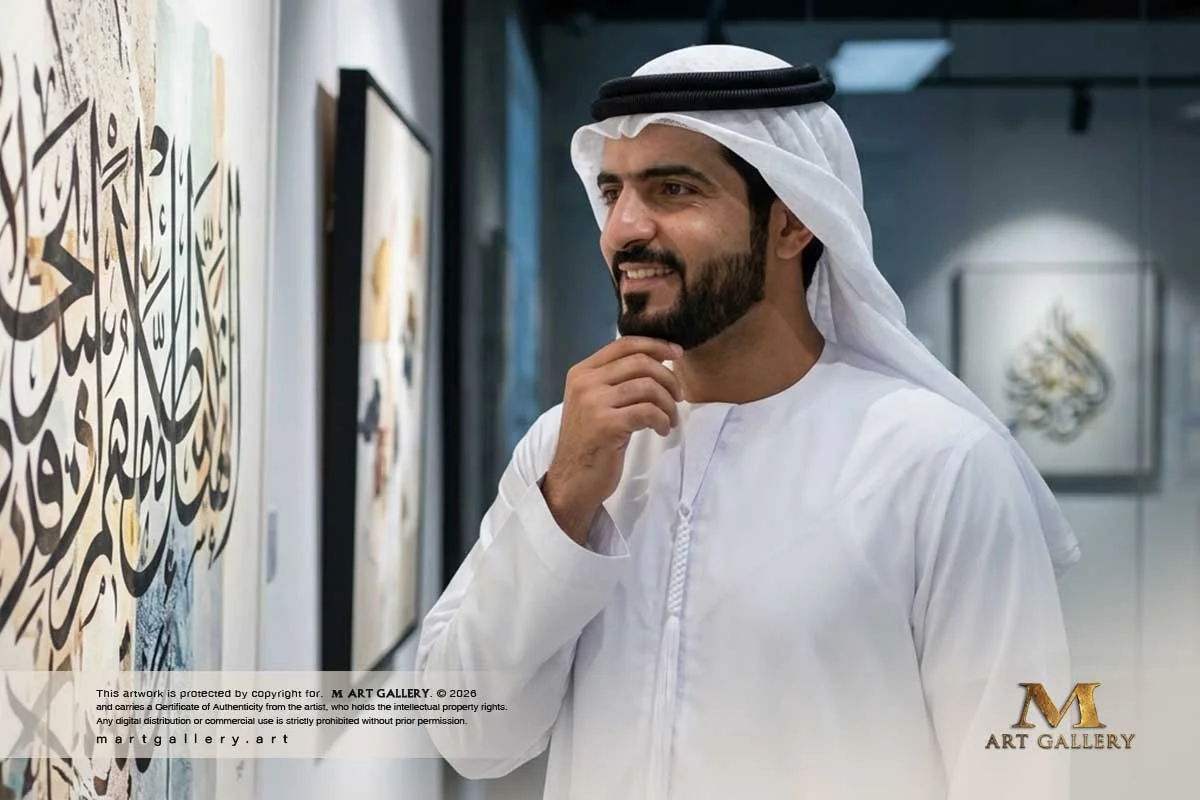 “With a discerning aesthetic gaze, Ziad Al Qasimi contemplates the intricate nuances of contemporary art, continuously seeking new creative horizons.”