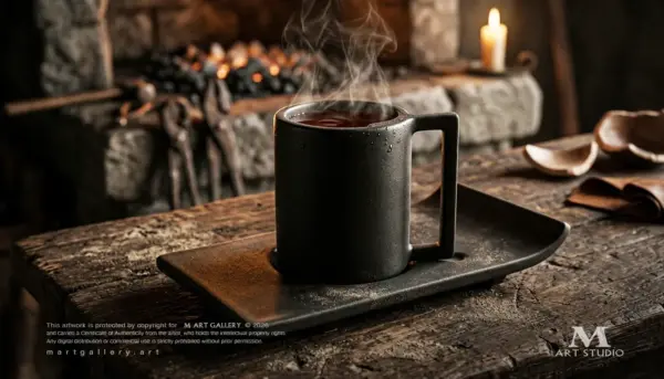 Obsidian Silent-Tea set